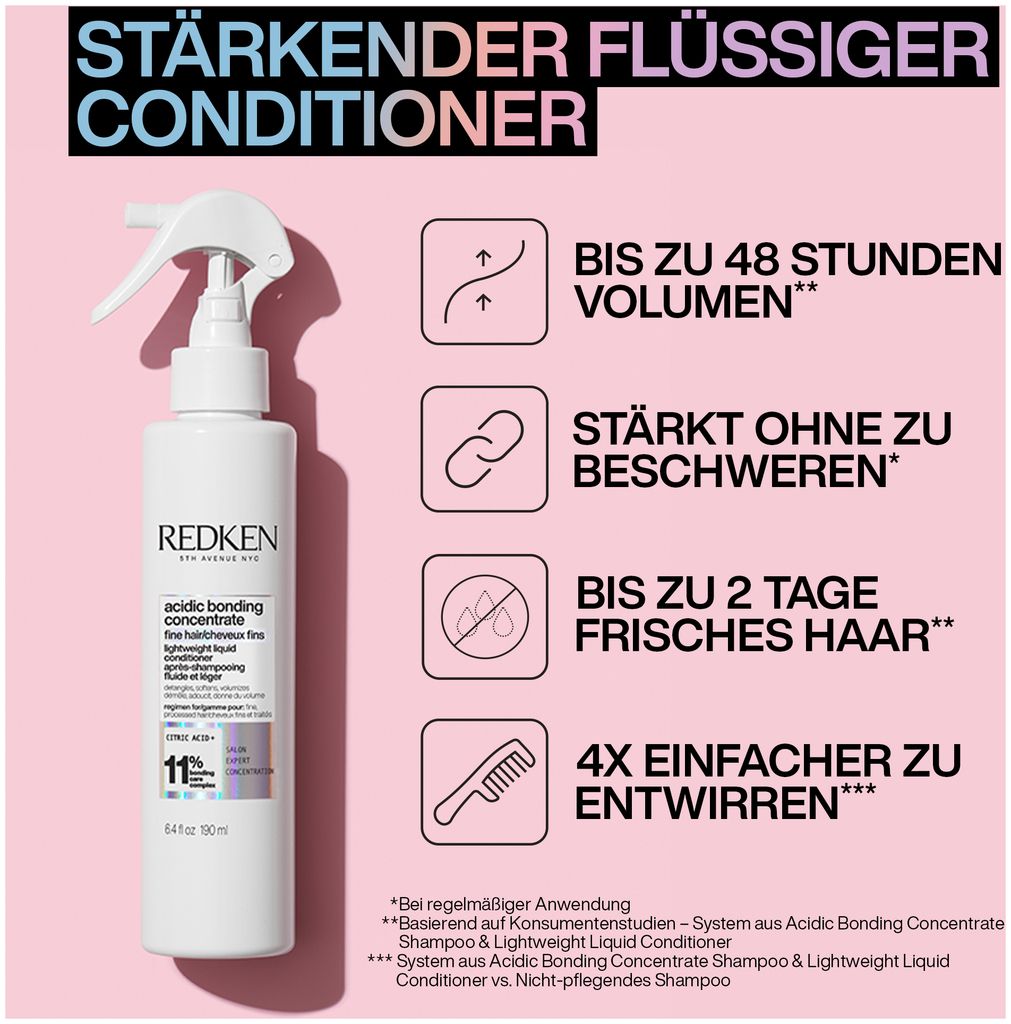 Redken Acidic Bonding Concentrate Lightweight Liquid Conditioner Kaufen