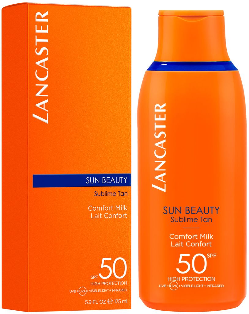 Lancaster Sun Beauty Comfort Milk SPF 50 BellAffair At