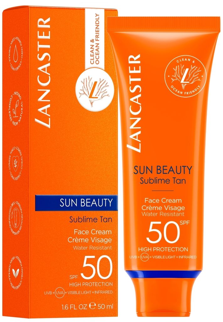 lancaster 50 spf face