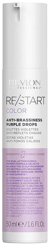 Anti-Brassiness Revlon Professional Purple Color Drops Re/Start
