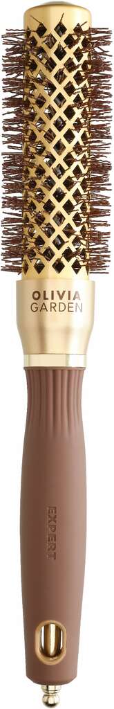 Olivia Garden Expert Brown) Wavy Shine (Gold & Blowout with Bristles