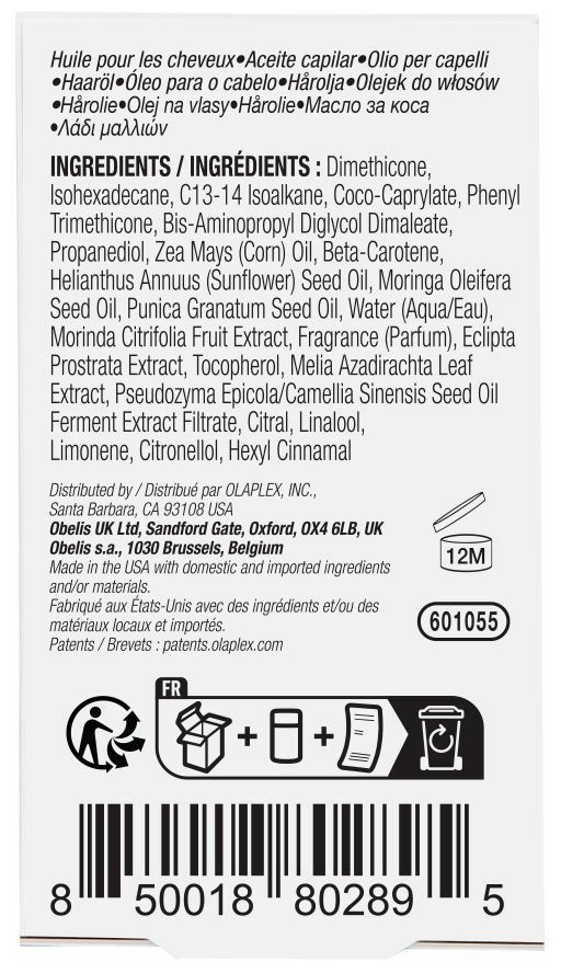 Olaplex ingredient sales
