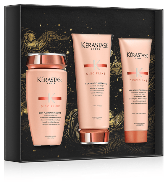 Kérastase Discipline 2本セット Kérastase Discipline Fluidealiste Anti-Frizz Gift Set Thin