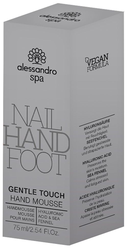 Alessandro Hand Gentle Mousse Touch Hand Spa