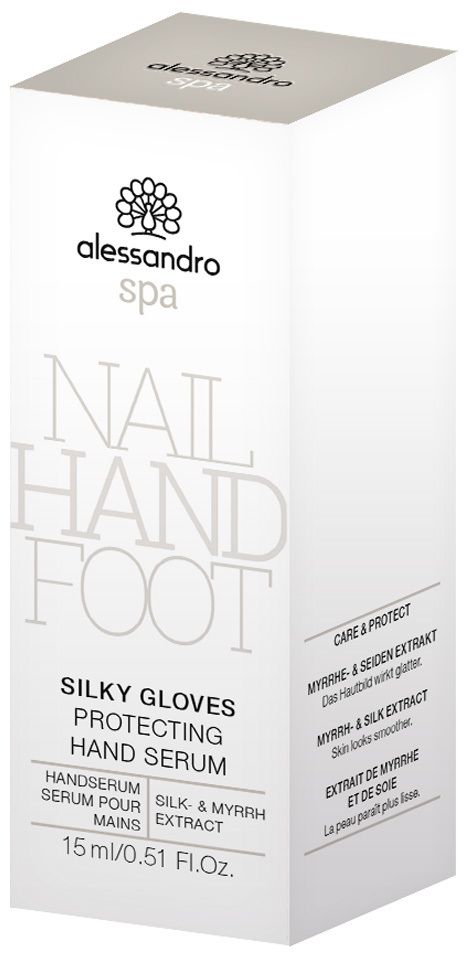 Hand Alessandro Silky Gloves Serum Spa