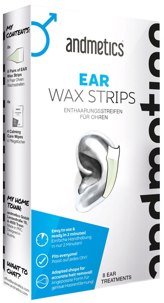 andmetics Ear Wax Strips