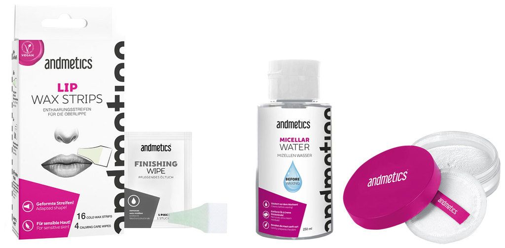 andmetics Lip Wax Strips Set kaufen BellAffair.de