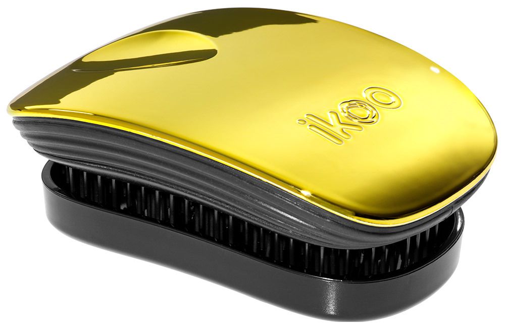 Ikoo Ergonomic Brush Oyster Metallic