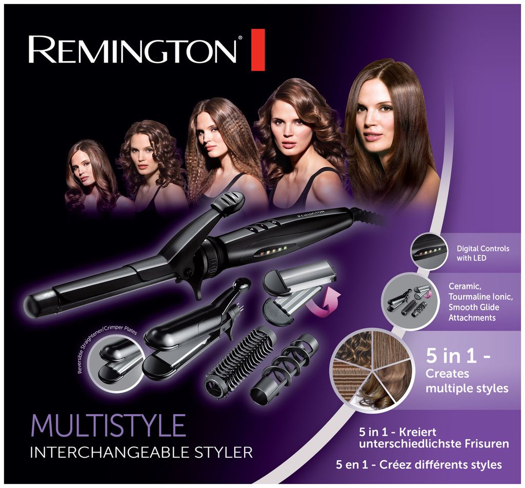 Remington s8670. Remington Multistyle Interchangeable Styler 5 в 1.