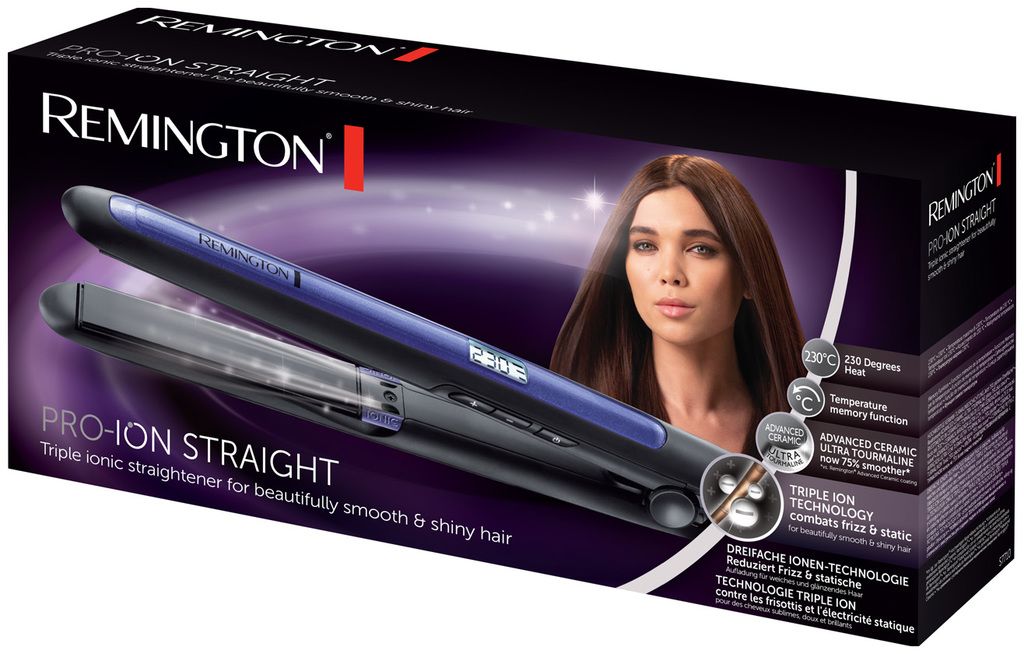 todo lo mejor dispersión patio Remington Pro-Ion Straight Hair Straightener S7710 | BellAffair.com