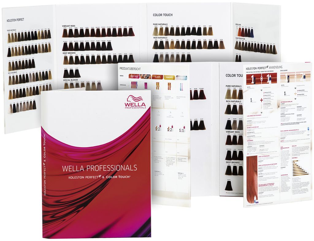 Wella Koleston Perfect Me Und Color Touch Color Chart Kaufen Bellaffair De