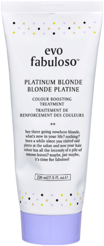evo Fabuloso Blonde Platine Traitement de Renforcement des couleurs