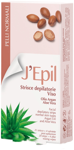Xanitalia Bandes de cire dépilatoire pour le visage