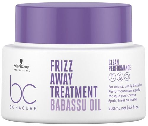 Schwarzkopf BC Bonacure Frizz Away Masque pour cheveux épais, frisés ou rebelles