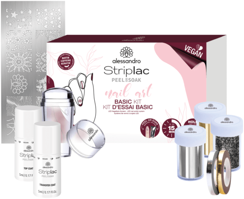 Alessandro Striplac Peel Or Soak Nail Art Basic Kit