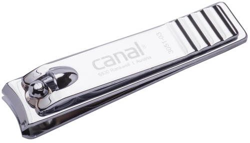 Canal Toenail Clippers Nickel-Plated 