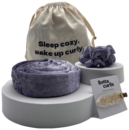 Lotta Curls Ruban de Curling Sans Chaleur Bright Violet