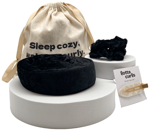 Lotta Curls Ruban de Curling Sans Chaleur Royal Black