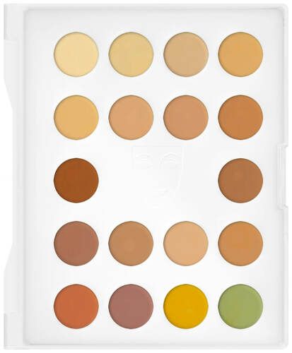 Kryolan Dermacolor Camouflage Creme Mini-Palette 18 Farben