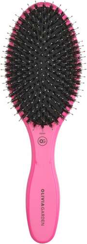 Olivia Garden Expert Care Oval Brosse avec poils sanglier & nylon