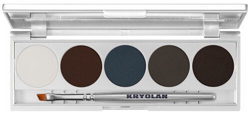 Kryolan Cake Eye Liner Set 5 Farben magnetisch