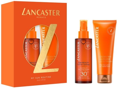 Lancaster Sun Beauty Spring Set mit Satin Dry Oil