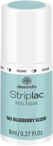 Alessandro Striplac Peel Or Soak Nagellack - 165 Blueberry Slush	
