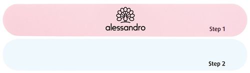 Alessandro Striplac Peel Or Soak Polishing File - Set of 2