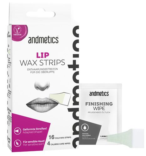 andmetics Lip Wax Strips