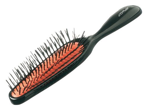 Brosse pneumatique avec picots en plastique, 6 rangées