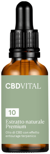 CBD VITAL Naturextrakt PREMIUM Öl 10% - 30 ml