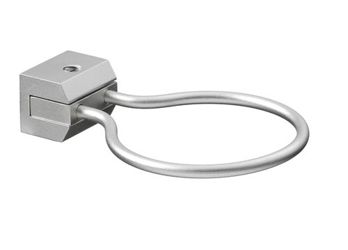 Chrome Hairdryer Holder Ring