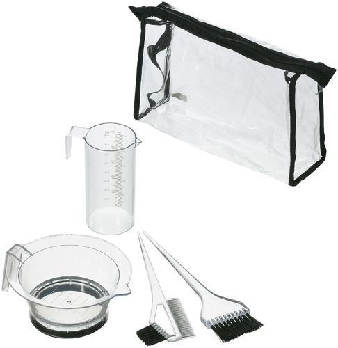 Comair Accessoires coloration Set transparent 5 pc - transparent