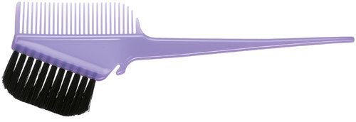 Comair Colouring Brush with Comb transparent - lilac