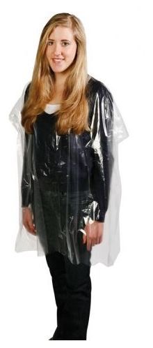 Comair Disposable Capes transparent Tie-fastening 100 piece bag