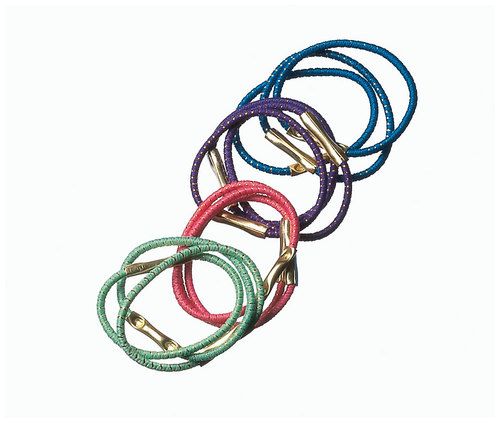 Comair Pony Tail Holders coloured 12 piece medium
