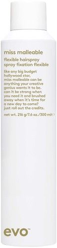 evo Miss Malleable Flexible Hairspray