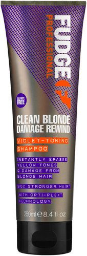 Fudge Clean Blonde Damage Rewind Shampooing violet