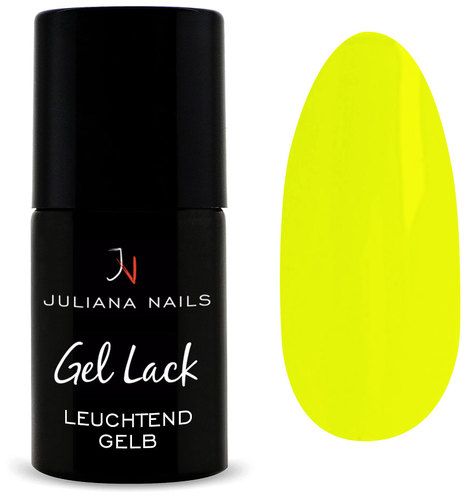 Juliana Nails Gel Lack Neontöne - Leuchtend Gelb