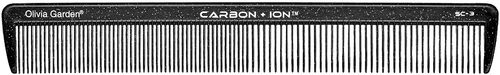 Olivia Garden Comb SC-3 Carbon + Ion Universal Comb 20 cm