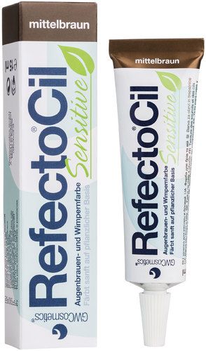 RefectoCil Sensitive Eyebrow and Lash Tint - medium brown