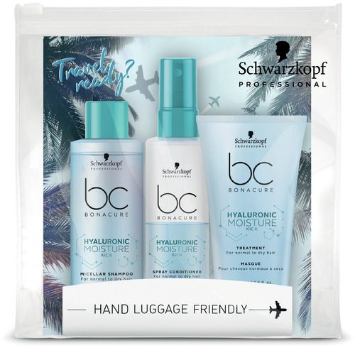 Schwarzkopf BC Hyaluronic Moisture Kick Kit Voyage - 275ml