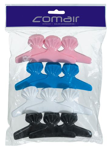Sectioning Clips Fashion Hair coloured sorted