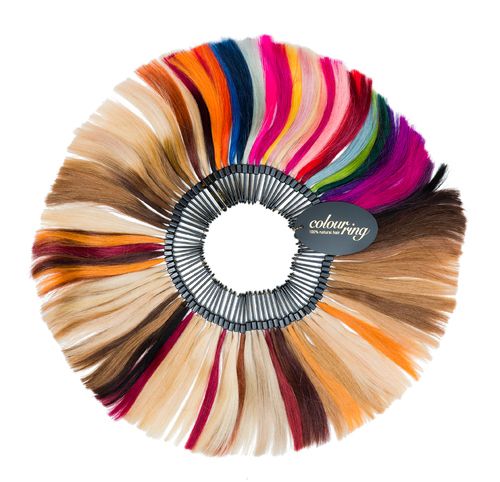 SHE Echthaar Cartella colori Extensions SHE, capelli veri