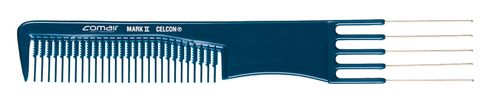 Teasing and Fork Comb 102 Blue Profi-Line