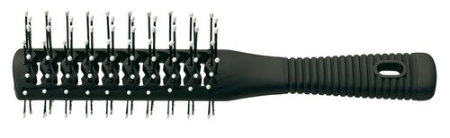Tunnelventbürste Rubberize - schwarz