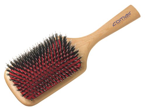 Wooden Brush with nylon pins, 13 rows