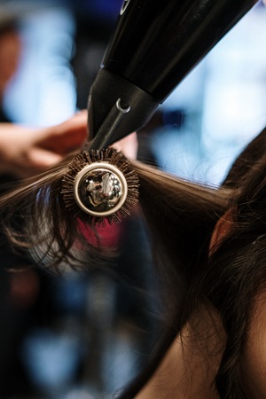 Haare trocknen