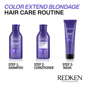 Redken Color Extend Blondage Hair Care Routine