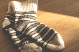 Locken ohne Hitze mit Socken